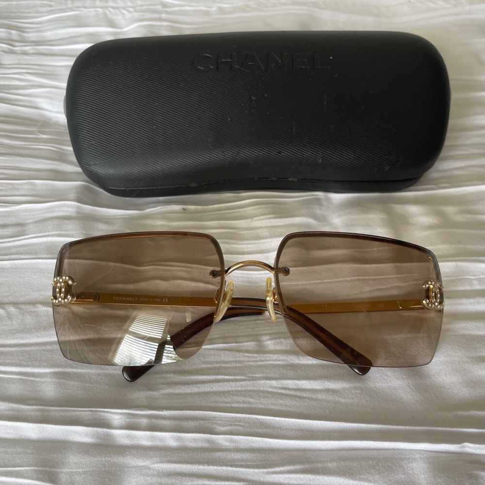 Chanel Brown Sunglasses